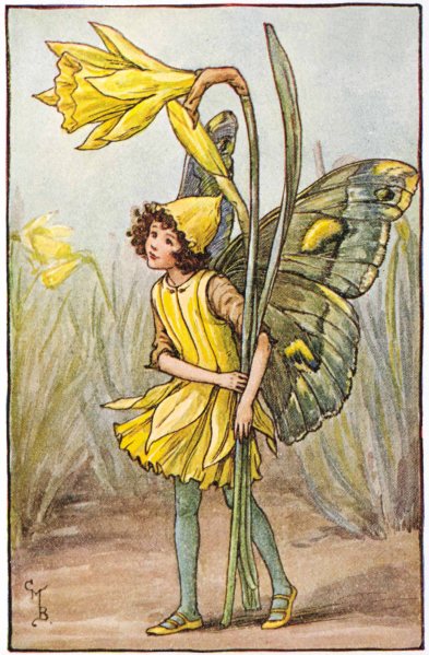 Cicely Mary Barker, The Daffodil Fairy, www.flowerfairies.com