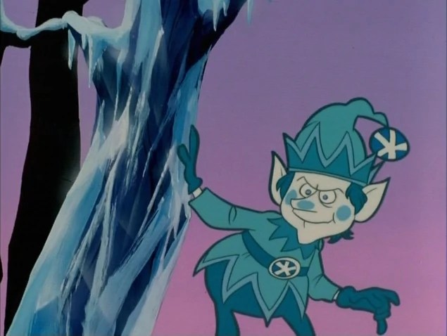 Cartoon character Jack Frost